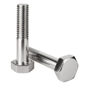 Śruby z łbem sześciokątnym M10x100 DIN 931 A2 - 50 szt